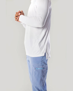 jersey de hombre blanco