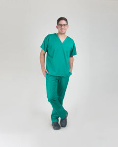 uniforme medico para hombre color caribbean blue