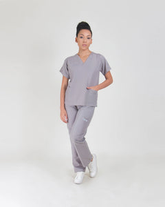 uniformes quirurgicos mujer color plata
