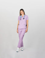 uniformes de enfermeria color lila edicion barbie