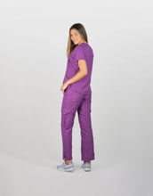 Load image into Gallery viewer, uniformes de enfermeria dama morado edicion barbie

