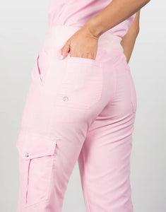 uniformes de enfermeria mujer color rosa modelo barbie