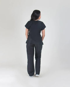 uniformes de medicina mujer navy espalda